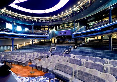 Three Tier Palladium Theatre Onboard Activities Pando Cruises