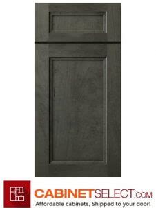 Double Shaker Smoky Grey Sample Door Cabinetselect