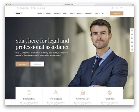 41 Best Lawyer WordPress Themes For Firms Attorneys 2021 Colorlib