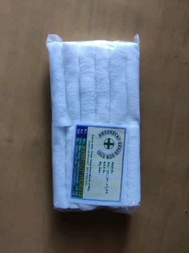 White Short Stretch Compression Cm Cotton Roller Bandage For