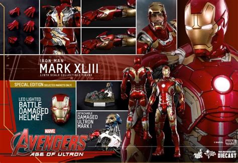 Avengers Age Of Ultron Hot Toys Iron Man Mark Order Info Marvel Toy News