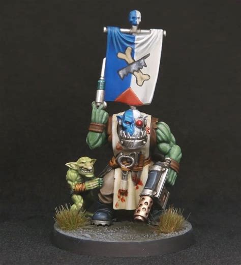 D Printable Space Orc Doctor With Gobbo By Hardcore Miniatures