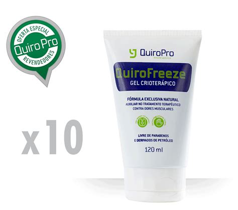 Gel Quirofreeze Ml Kit Unidades Quiropro Produtos