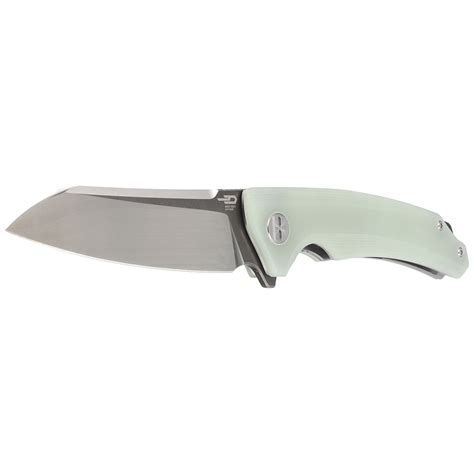 Bestech Knife Texel Transparent G Grey Titanized Satin D Bg B