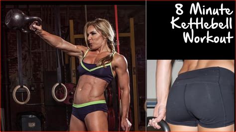 8 Minute Kettlebell Workout Kettlebell Workouts Sarah Grace Fitness