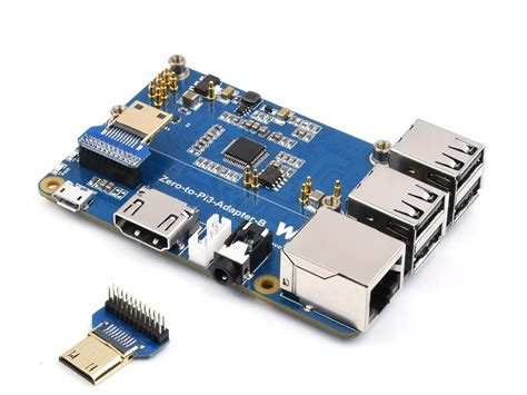 Buy Waveshare Pi Zero 2W To Raspberry Pi 3B B Board Adapter Based On