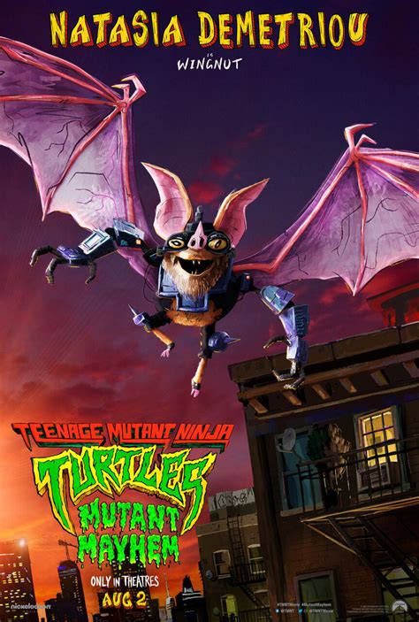 Teenage Mutant Ninja Turtles Mutant Mayhem Drops 17 Character Posters