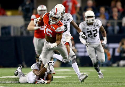 Ezekiel Elliott and Ohio State destroy Oregon, revive Big Ten pride ...