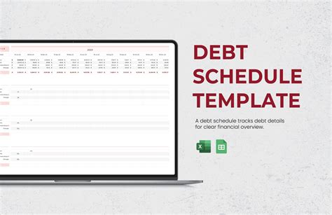 Free Debt Spreadsheet Templates Editable And Printable