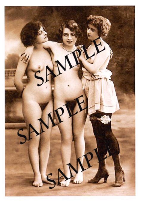 Edwardian Reproduction Nude Postcards Erotic Risque Vintage EBay