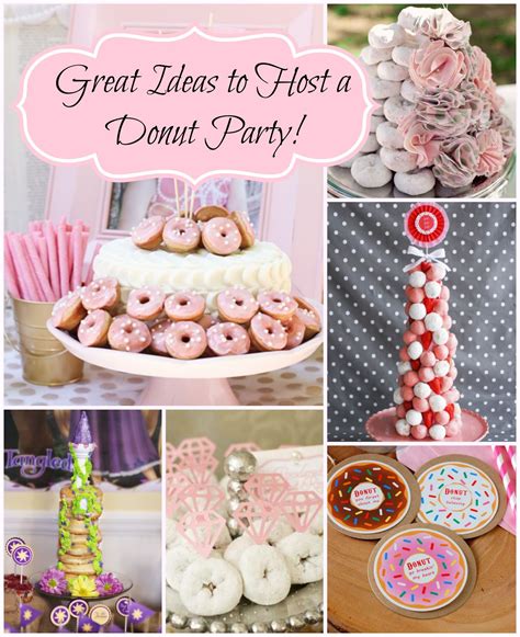 Donut Birthday Parties Donut Party Donut Themed Birthday Party