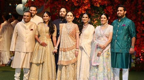 Anant Ambani Radhika Merchant Engagement Function Gol Dhana Ceremony