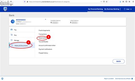 How To Get Standard Bank Statements Spike Docs