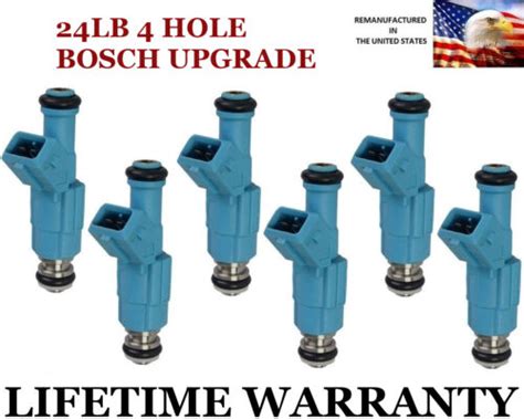 Lb Upgrade X Bosch Hole Fuel Injectors For Ford F L Mustang