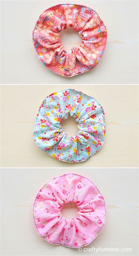 Blue And Pink Scrunchies Crafty For Home