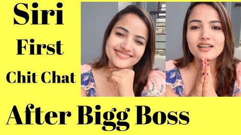 Siri Hanmanth First Chit Chat With Her Fans After Bigg Boss Smarttv