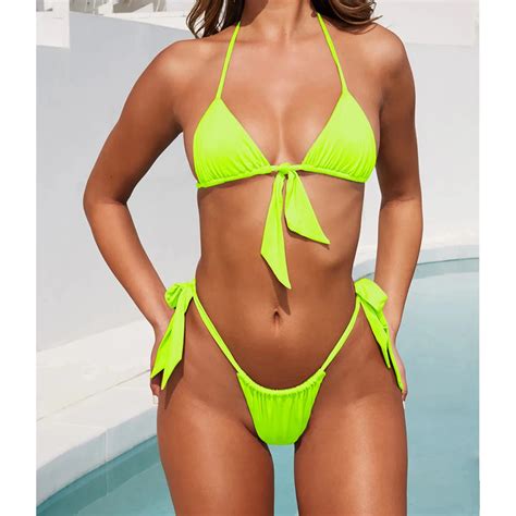 OMKAGI Brand Sexy Brazilian Bikini 2019 Women Swimwear Mujer Swimsuit