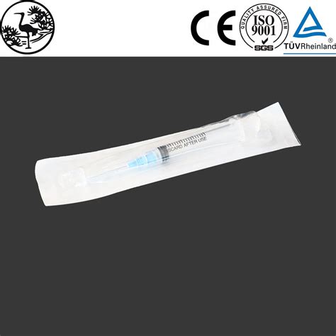 Ml Disposable Sterile Syringe With Blister Packing Medical Product