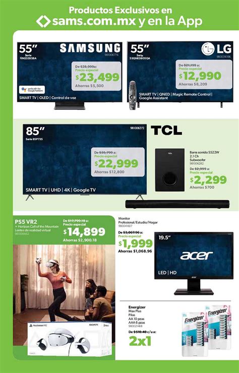 Cuponera Sams Club Folleto De Ofertas Preventa Hot Sale 2023
