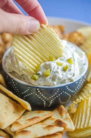 Dill Pickle Dip Life S Ambrosia