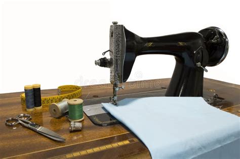 Old Sewing Machine Sewing Stock Photo Image Of Colourful