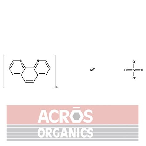 Siarczan Elaza Ii Tris Fenantrolina M Roztw R Wodny