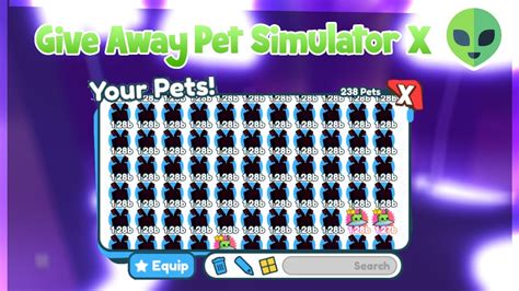 🔴live Pet Simulator X Give Away 🛸 Aliens Pet Simulator X Wolf