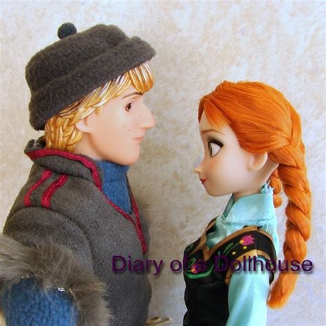 Disney Frozen Anna and Kristoff Dolls | Diary of a Dollhouse