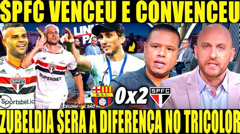 O SÃO PAULO FEZ A MELHOR PARTIDA DO ANO ATÉ AGORA MIDIA ANALISA