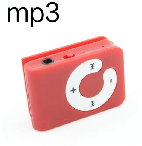 Mini Clip Mp3 Player With Led Screen Support 32gb Micro Tfsd Card Slot