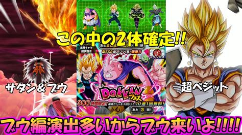 ドッカンバトル 新フェス限魔人ブウ狙ってガチャ引いたら確定演出きたー！！ この流れはブウしかありえないでしょ 新キャラ ドッカンフェス ゴテンクス Dokkanbattle