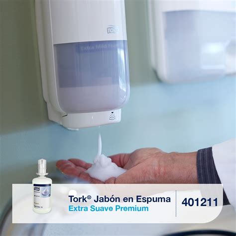 Tork Dispensador Jabón Espuma Premium 6 Envases 1000 Ml Envío gratis