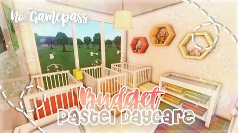 Roblox Bloxburg No Gamepass Budget Colorful Daycare Minami Oroi