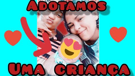 adotamos uma criança estamos muito feliz canal manumila YouTube