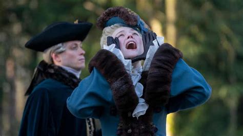 Let Elle Fanning Teach You The The Great S Huzzah