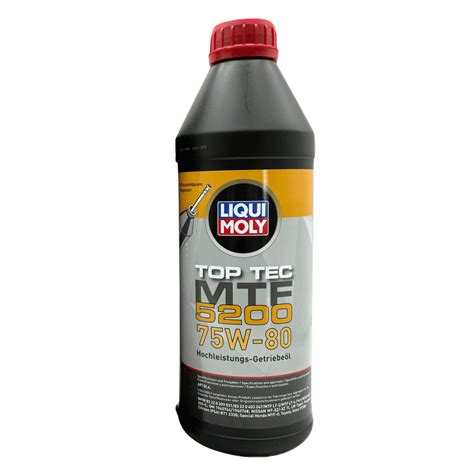 Liqui Moly Top Tec Manual Transmission Oil 5200 75w-80 1L – Eco Torque