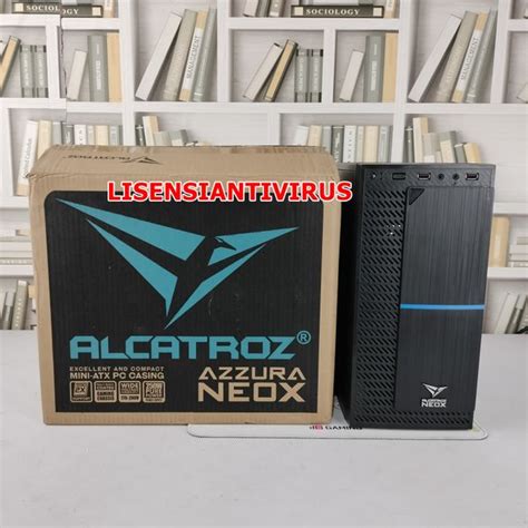 Jual Casing PC Alcatroz Azzura Neox Mini ATX With 450 Watts Power