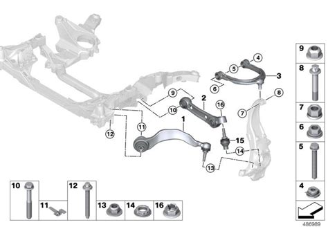 31106861174 Bras de susp supér Av palier caoutch d Automatic La