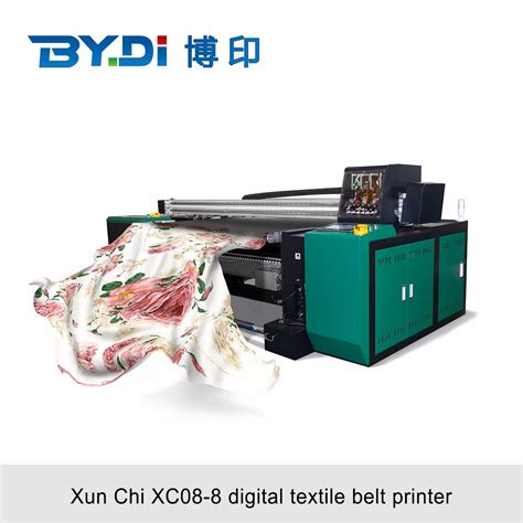 Automatic Industrial Starfire1024 Print Head Digital Textile Print Cotton Printer China Pad