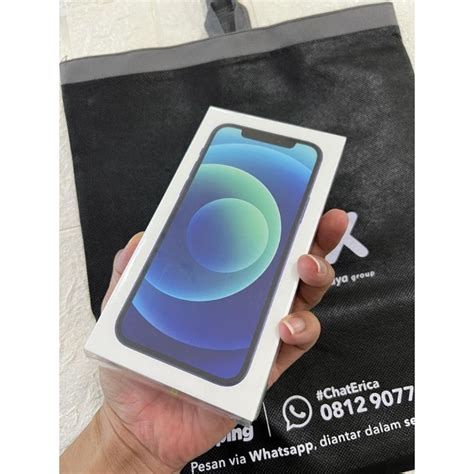 Jual Iphone 12 64GB BNIB Segel Garansi Resmi IBox Shopee Indonesia