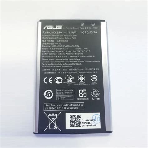 New Original Battery C P For Asus Zenfone Laser Ze Kl Ze Kl