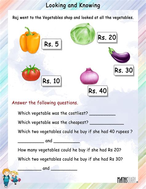 Data Handling - Math Worksheets - MathsDiary.com