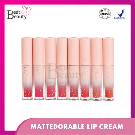 Promo Hanasui Mattedorable Lip Cream Matte Dorable Lipcream Lipstick