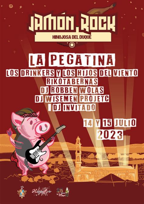 La Pegatina encabezará el cartel de Jamón Rock 2023 Ayuntamiento de