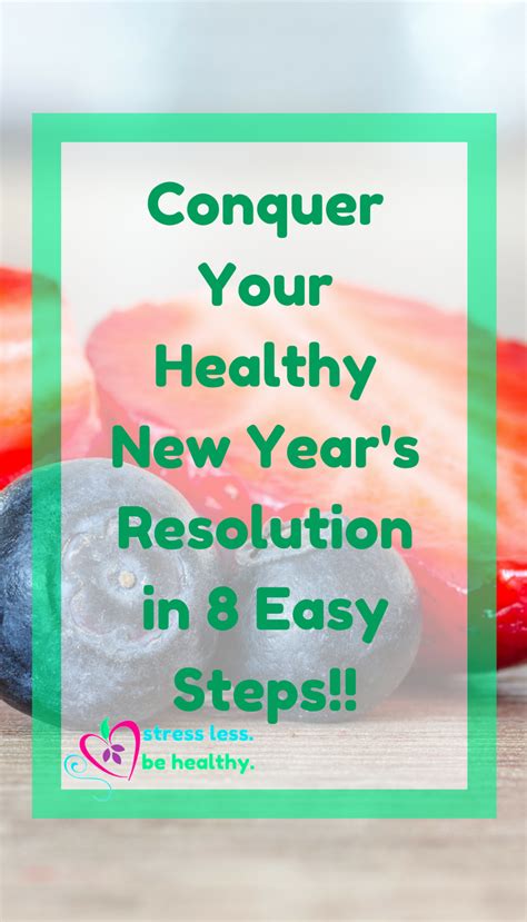 How To Keep Your Healthy New Years Resolution In 8 Easy Steps