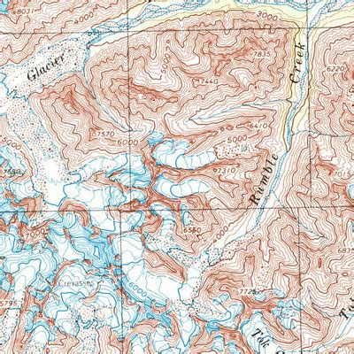 Mount Hayes, AK (1955, 250000-Scale) Map by United States Geological Survey | Avenza Maps