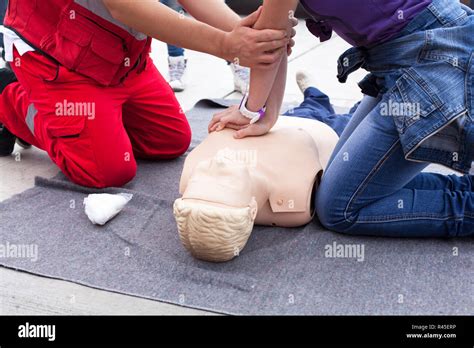 CPR. First aid Stock Photo - Alamy