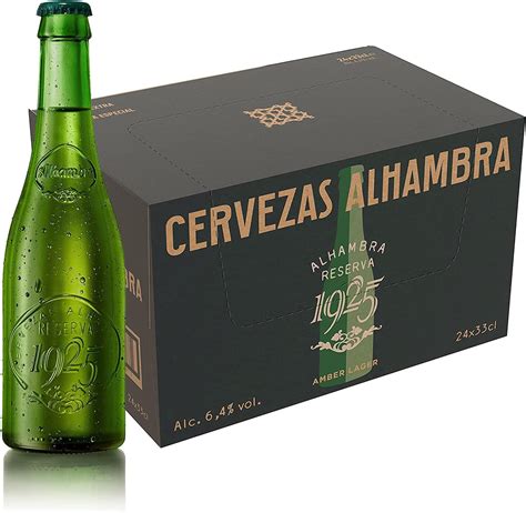 ALHAMBRA Cerveza Reserva 1925 Botella 33cl Pack 24 Te Llevo El Agua