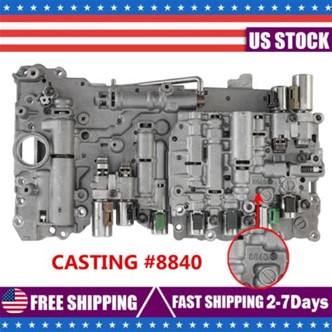 A E Speed Transmission Valve Body With Solenoids For Lexus Gs